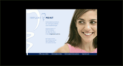 Desktop Screenshot of implant-point.de